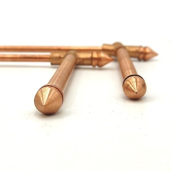 Reiki Crystal Products Copper Dowsing L Rods - Divining Rods Pair for Dowsing - Reiki - Fengshui & Vastu. 32 cm Approx - Image 3